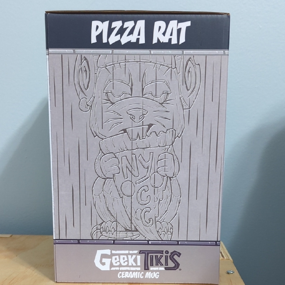 Geeki Tikis Pizza Rat Ceramic Mug